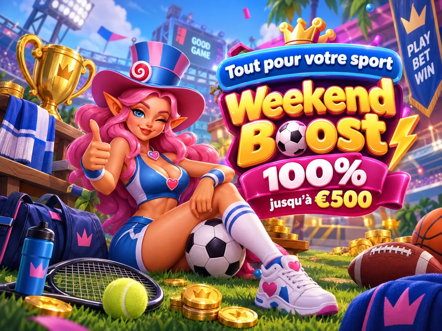 Sport weekend boost